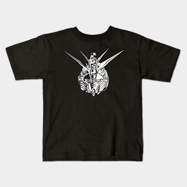 god gundam Kids T-Shirt by opoyostudio